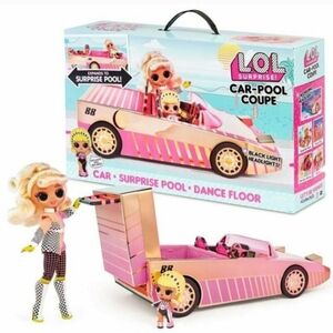 L.O.L. Surprise! Car-Pool Coupe with Exclusive Doll, Surprise Pool & Dance Floor